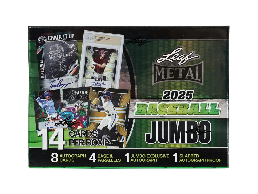 2025 Leaf Metal Baseball Jumbo Hobby Box