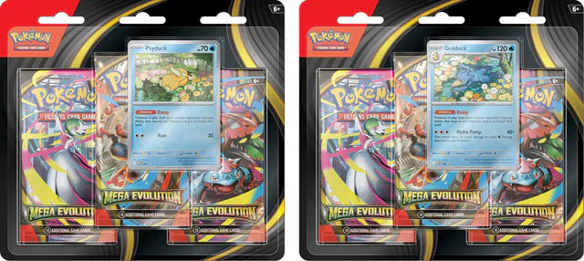 Pokemon Mega Evolution 3-Pack Blister