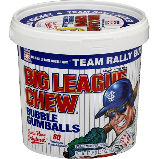 Big League Chew Bubble Gumball Team Rally Bucket