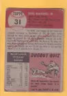 1953 Topps #31 Ewell Blackwell G Good New York Yankees #33049