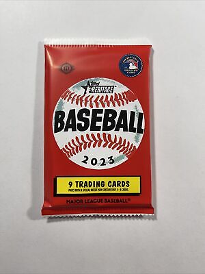 Topps 2023 Heritage Baseball Hobby Pack