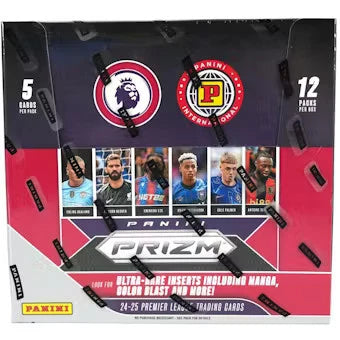 Panini 2024-25 Premier League Prizm International Hobby Box