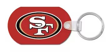 San Francisco 49ers Metal Keychain