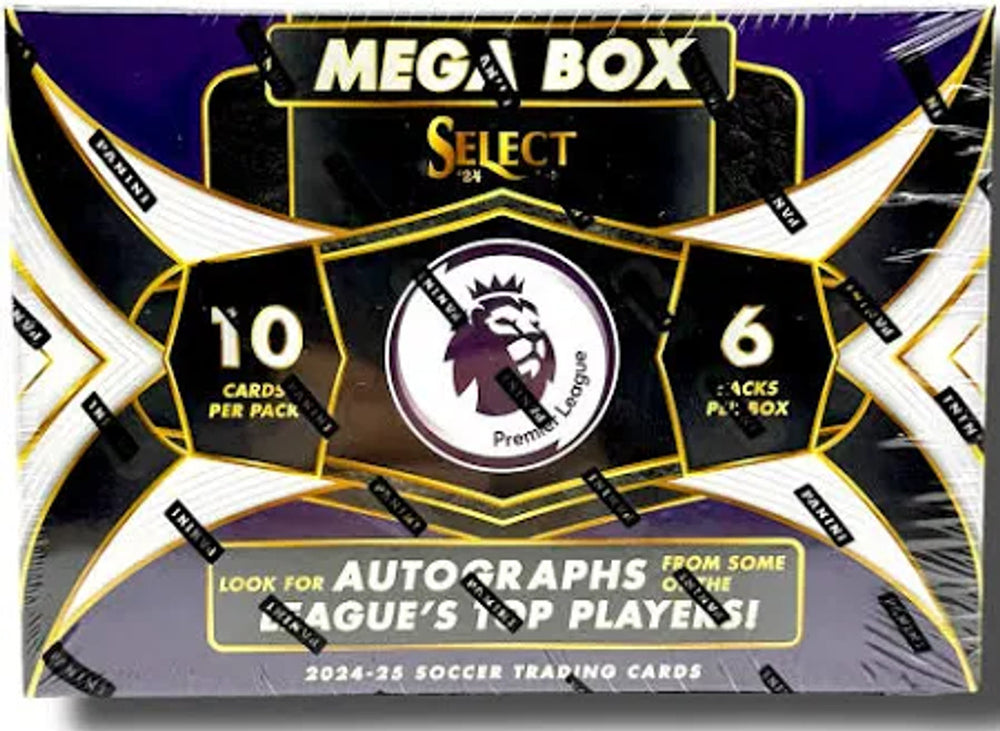 2024-25 Panini EPL Soccer Hobby Mega Box