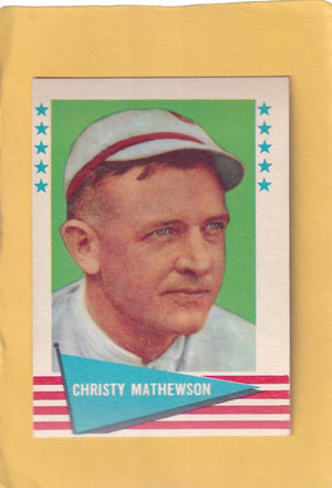 1961 Fleer #59 Christy Mathewson New York Giants EX+ Excellent+ #28302 Image 1