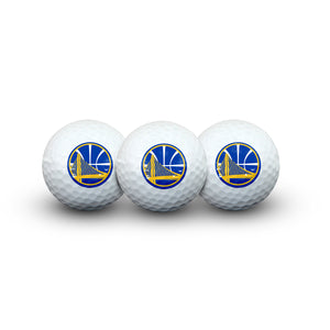 Warriors Golf Ball Pack Of Three