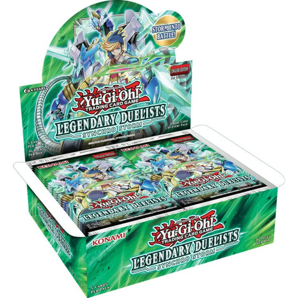 YuGiOh Legendary Duelist: Synchro Storm Booster Box (36 Packs)