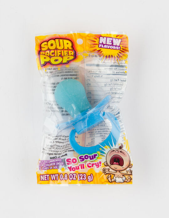 Sour Pacifier Hard Candy Pop (.8 Ounces)