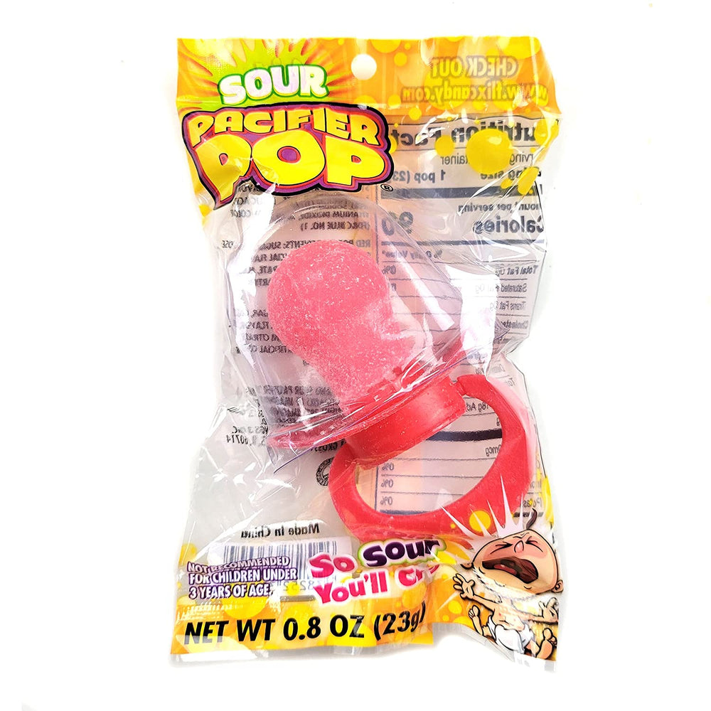 Sour Pacifier Hard Candy Pop (.8 Ounces)