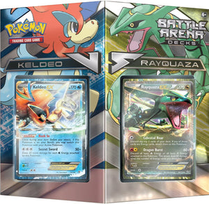 Pokemon TCG Keldeo & Rayquaza Battle Arena Decks