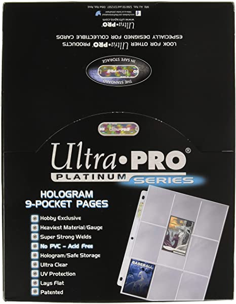 Ultra Pro Assorted Page Boxes (100 Pages)