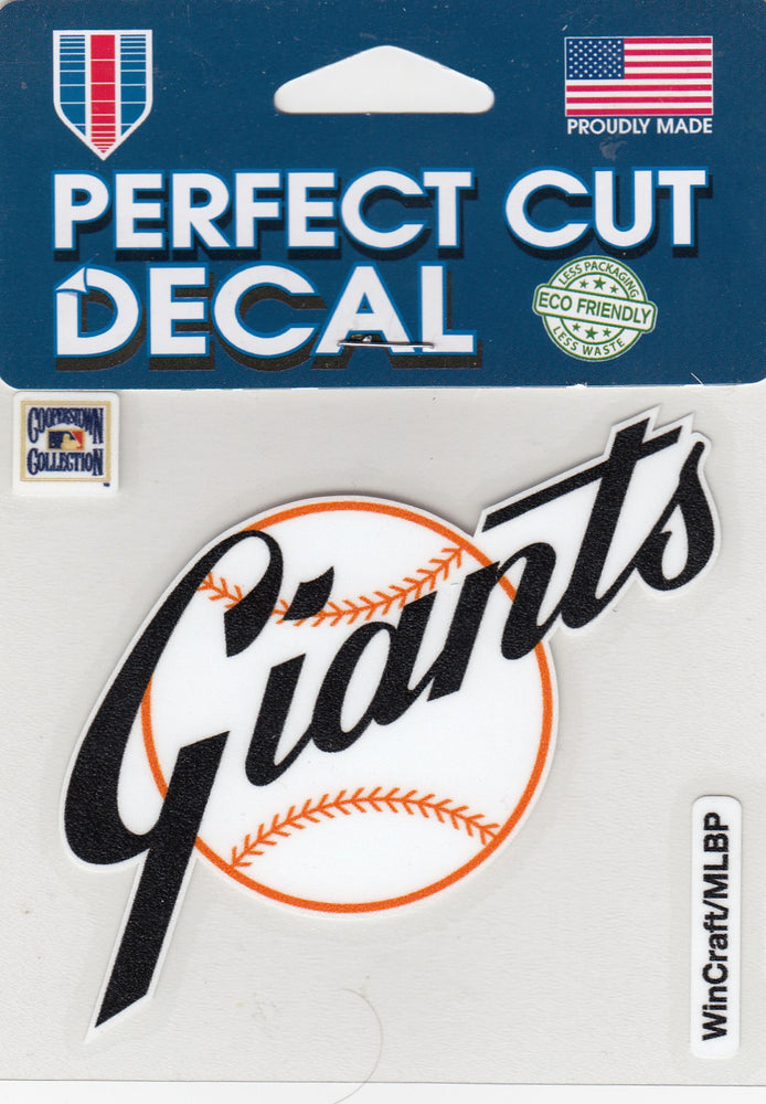 San Francisco Giants Perfect Cut Decal