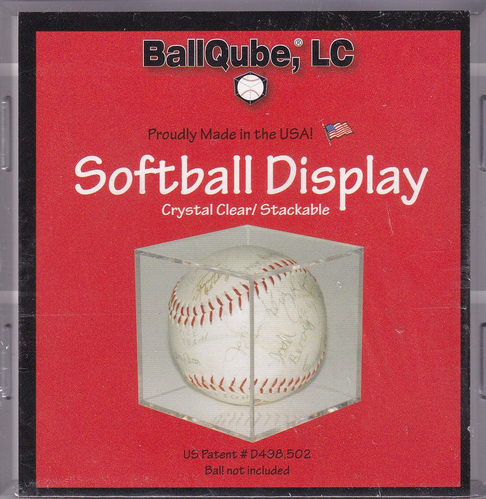 Square Softball Clear Display