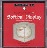 Square Softball Clear Display