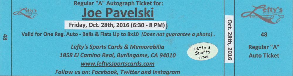 Joe Pavelski San Jose Sharks Autograph 8x10 Photo (Horizontal, Skating, Blue Jersey)