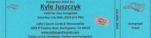 Kyle Juszczyk San Francisco 49ers Autographed 8x10 Photo (Horizontal, Black Jersey)