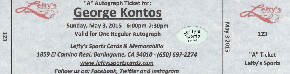 
                
                    Load image into Gallery viewer, George Kontos &amp;quot;Greek God&amp;quot; San Francisco Giants Autographed 8x10 Photo (Horizontal, Pitching, White Jersey)
                
            