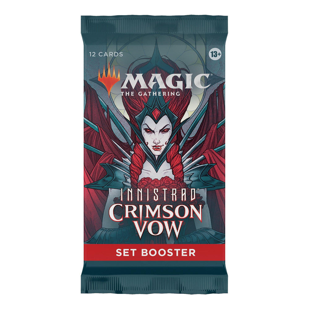 Magic The Gathering Innistrad Crimson Vow Set Booster Pack (12 Cards)