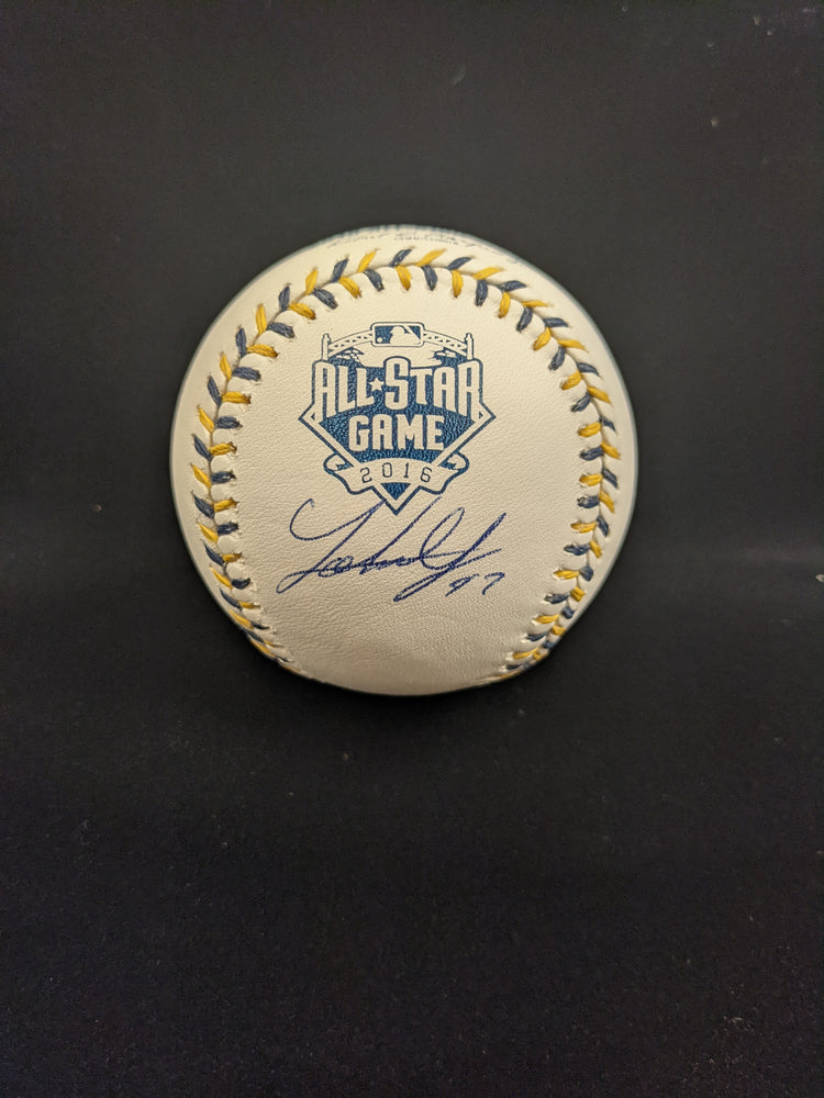 Johnny Cueto Autographed 2016 All-Star Game Baseball Beckett Authentic