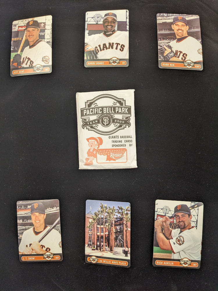 Giants 2000 Keebler Stadium Giveaway Team Set