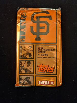 Giants 2009 Emerald Stadium Giveaway Team Set