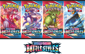 Pokemon Sword & Shield Battle Styles Booster Pack (10 Cards)