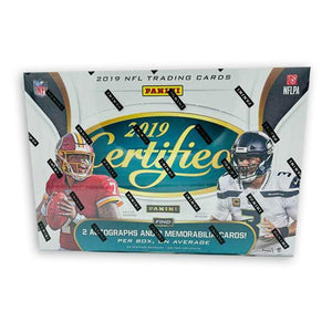 Panini 2019 Certified Football Hobby Box (10 Packs)