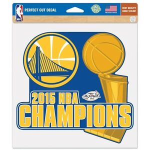 WinCraft 2015 Golden State Warriors NBA Champions Decal