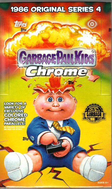 Garbage Pail Kids Chrome Original Series 4 Box (24 Packs)