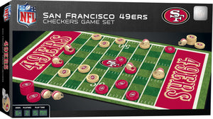 Master Pieces Assorted Sports Teams Checkers Game Set